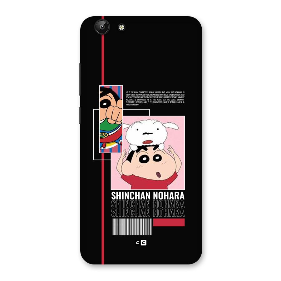 Shinchan Nohara Back Case for Vivo Y69