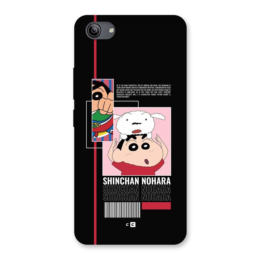 Shinchan Nohara Back Case for Vivo Y81i
