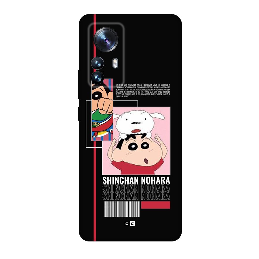 Shinchan Nohara Back Case for Xiaomi 12 Pro