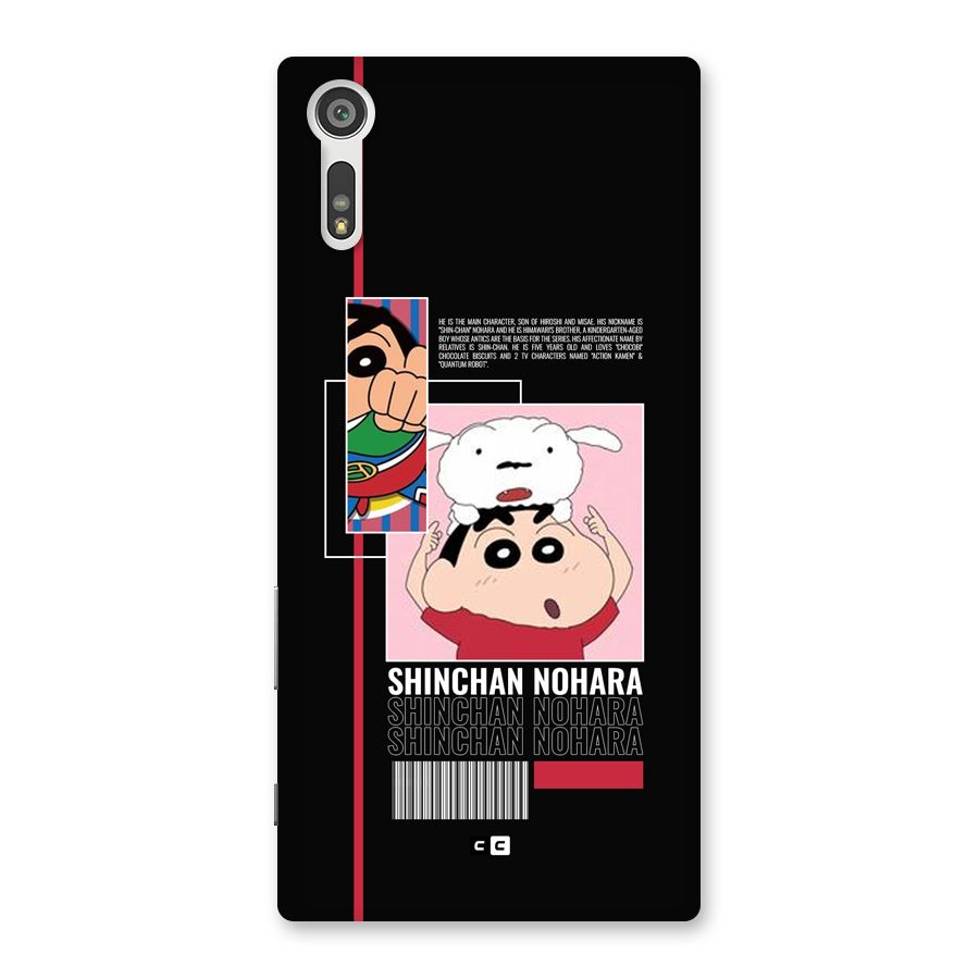 Shinchan Nohara Back Case for Xperia XZ