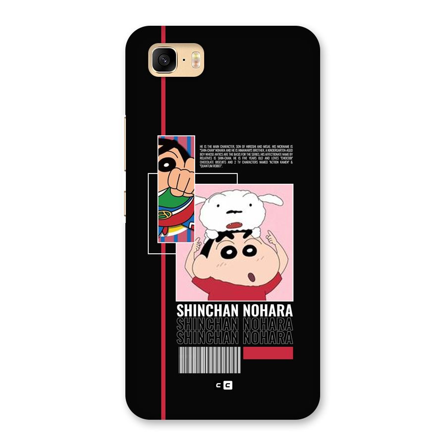 Shinchan Nohara Back Case for Zenfone 3s Max