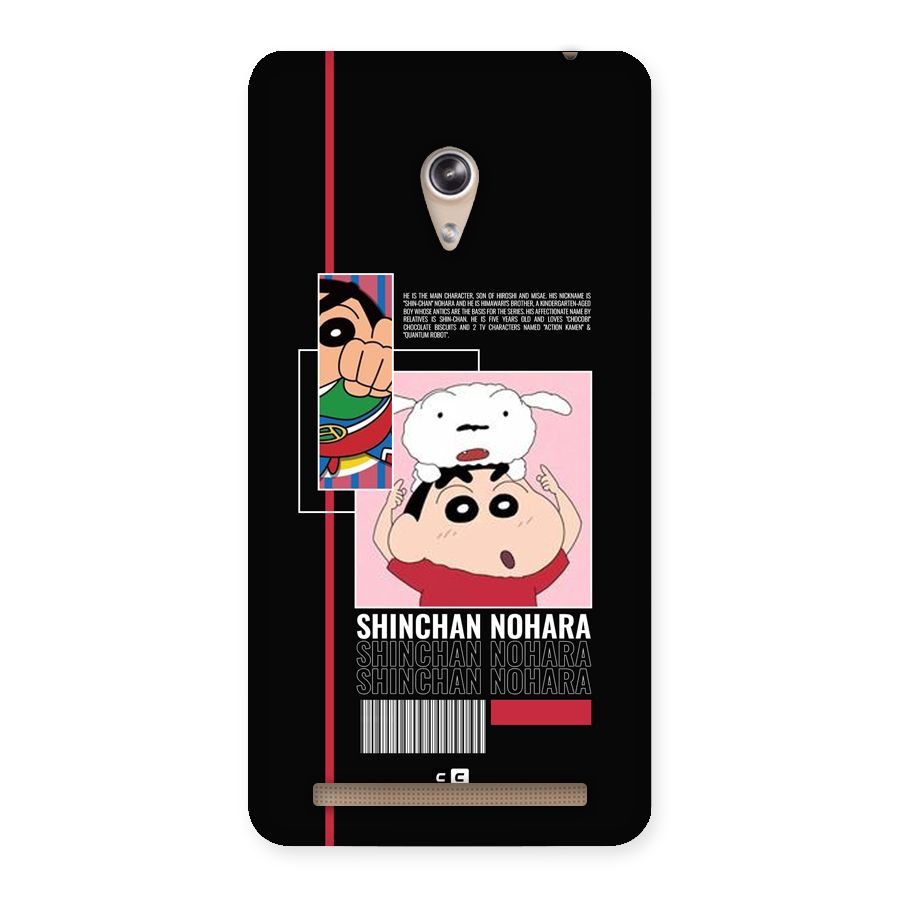 Shinchan Nohara Back Case for Zenfone 6