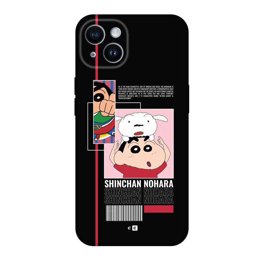 Shinchan Nohara Back Case for iPhone 14