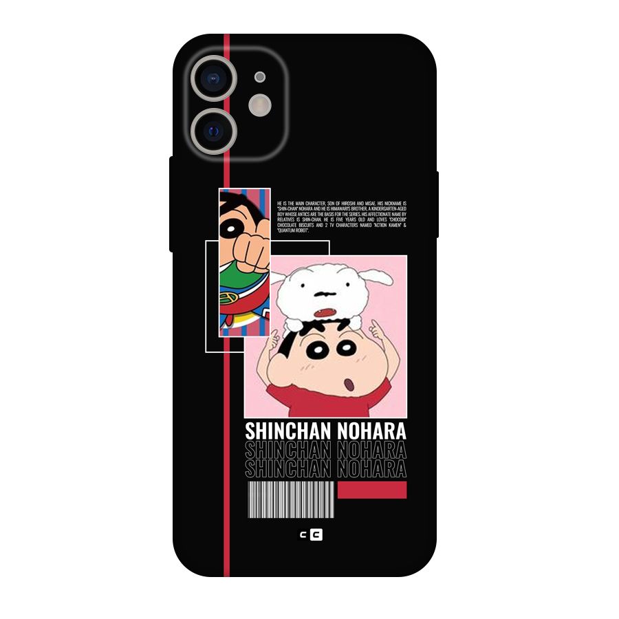 Shinchan Nohara Back Case for iPhone 11