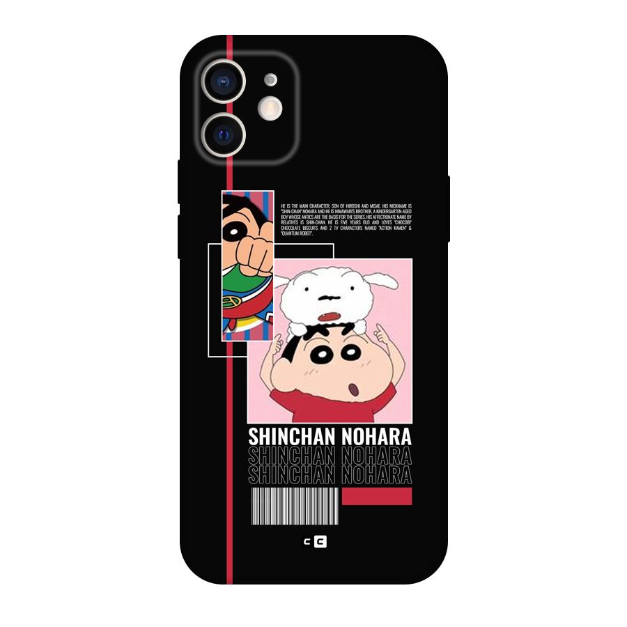 Shinchan Nohara Back Case for iPhone 12