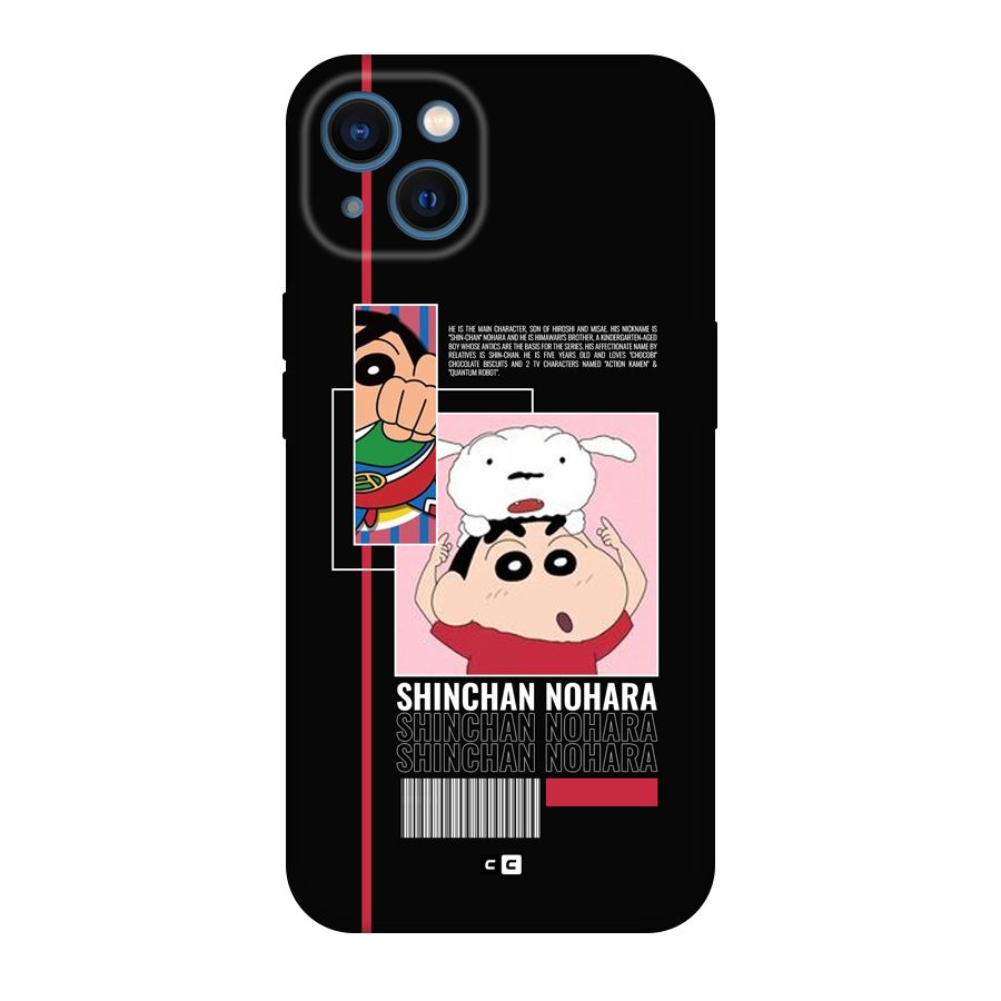 Shinchan Nohara Back Case for iPhone 13