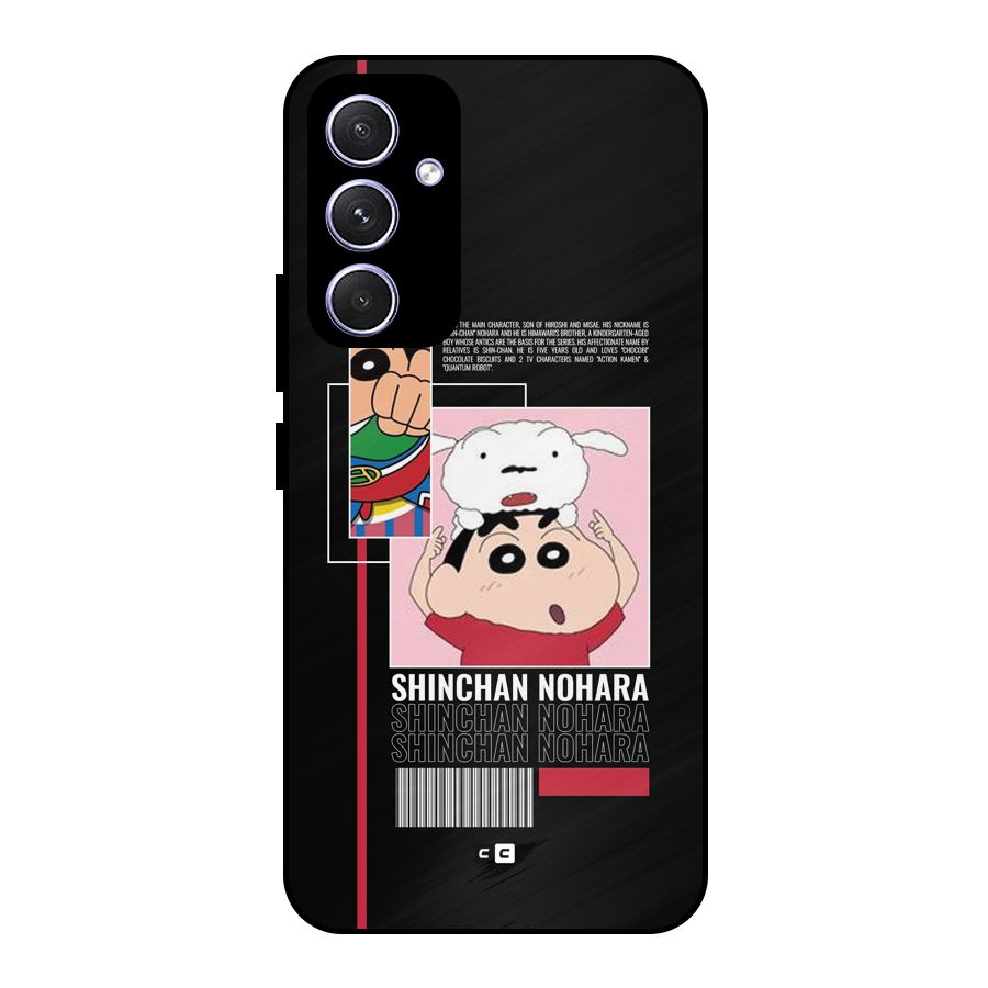Shinchan Nohara Metal Back Case for Galaxy A54