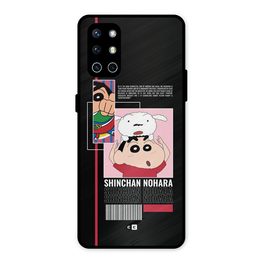 Shinchan Nohara Metal Back Case for OnePlus 9R