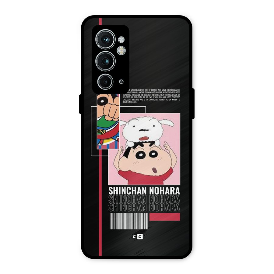Shinchan Nohara Metal Back Case for OnePlus 9RT 5G