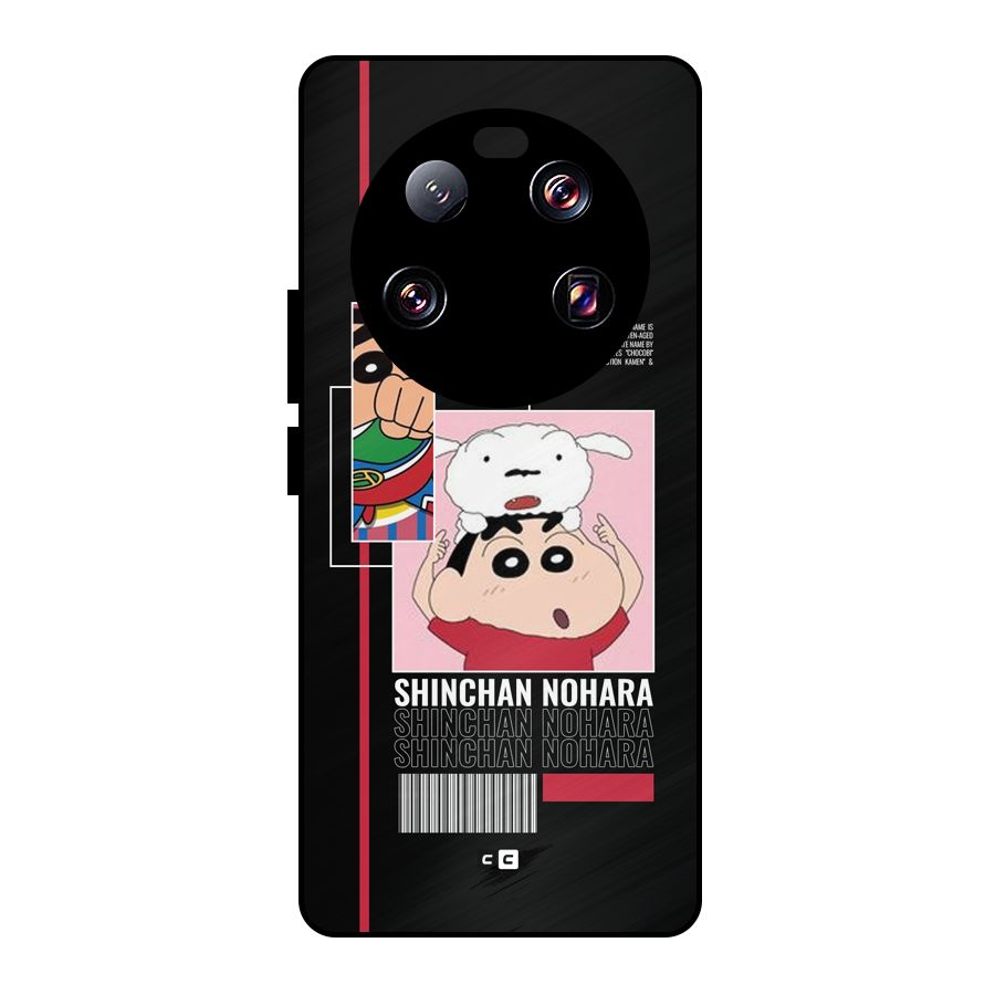 Shinchan Nohara Metal Back Case for Xiaomi 13 Ultra