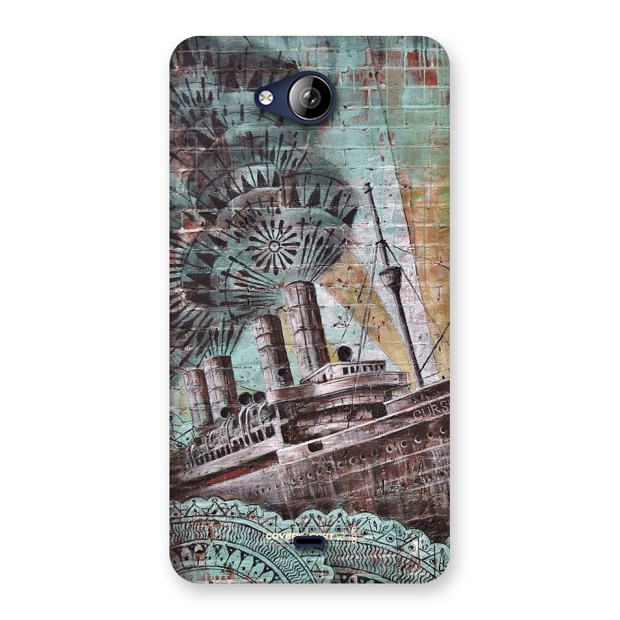 Ship Art Back Case for Canvas Play Q355