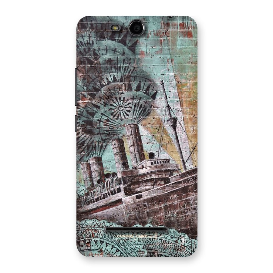 Ship Art Back Case for Micromax Canvas Juice 3 Q392