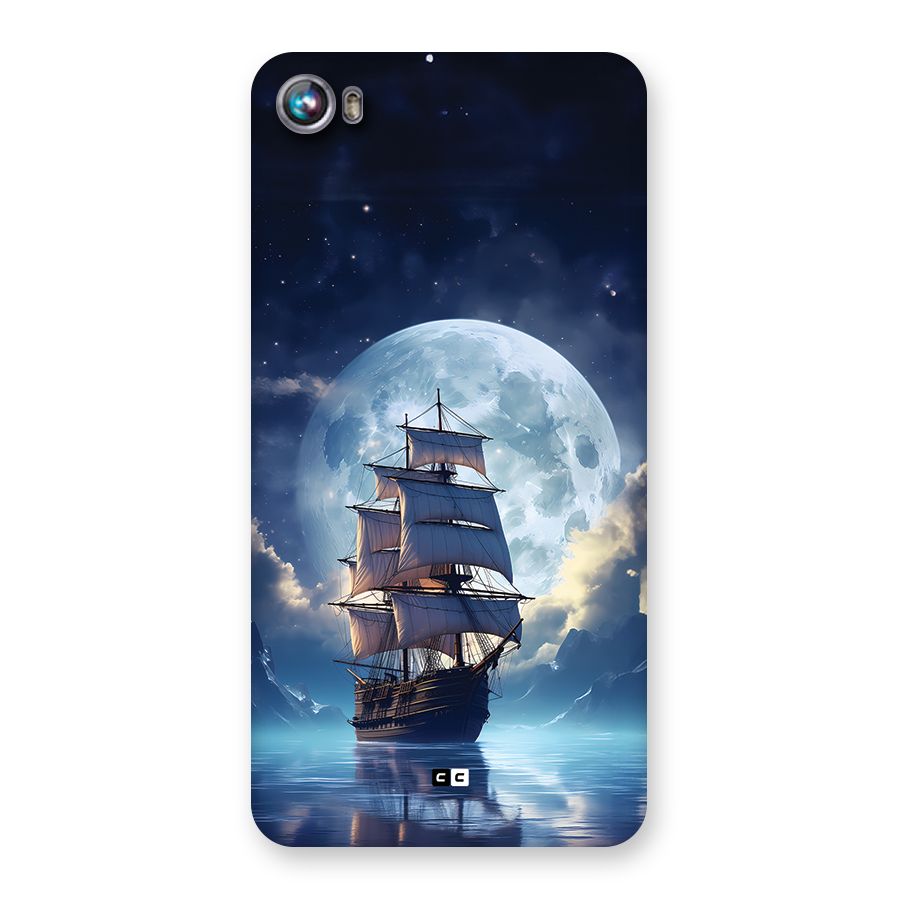 Ship InThe Dark Evening Back Case for Canvas Fire 4 (A107)