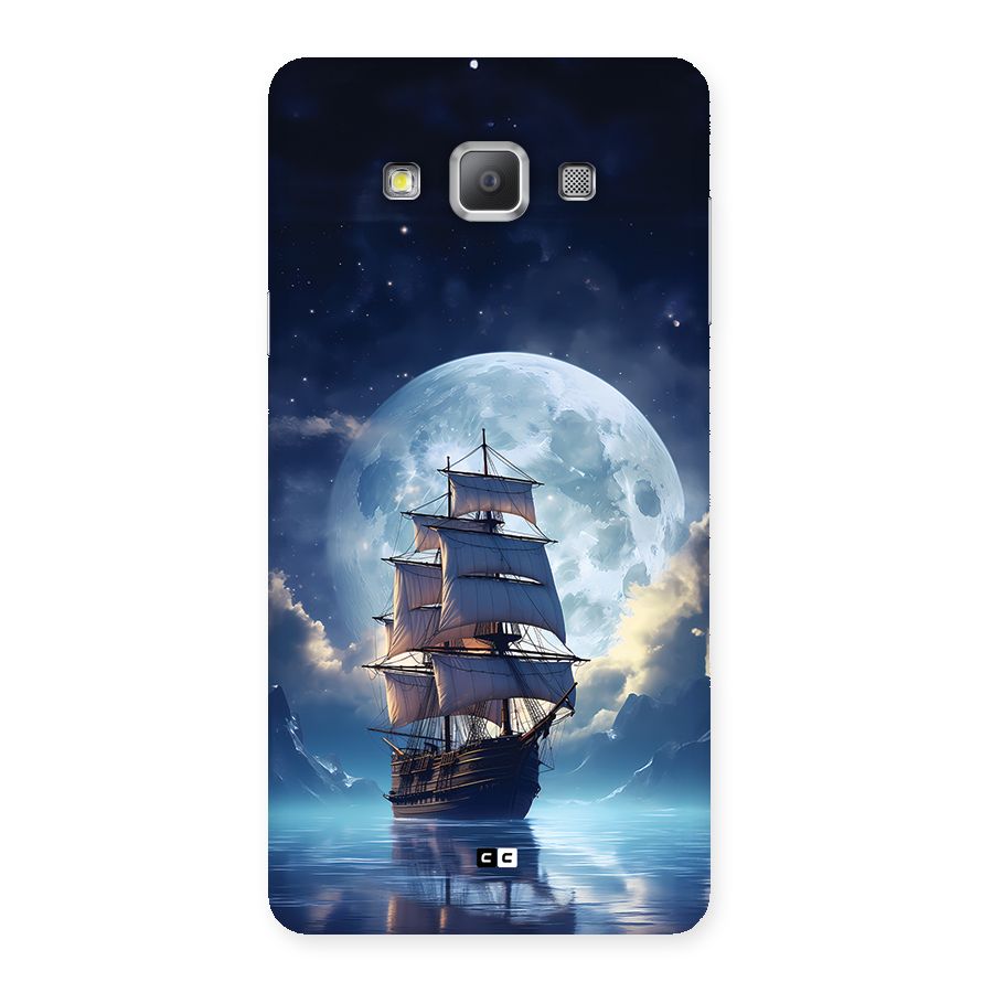 Ship InThe Dark Evening Back Case for Galaxy A7