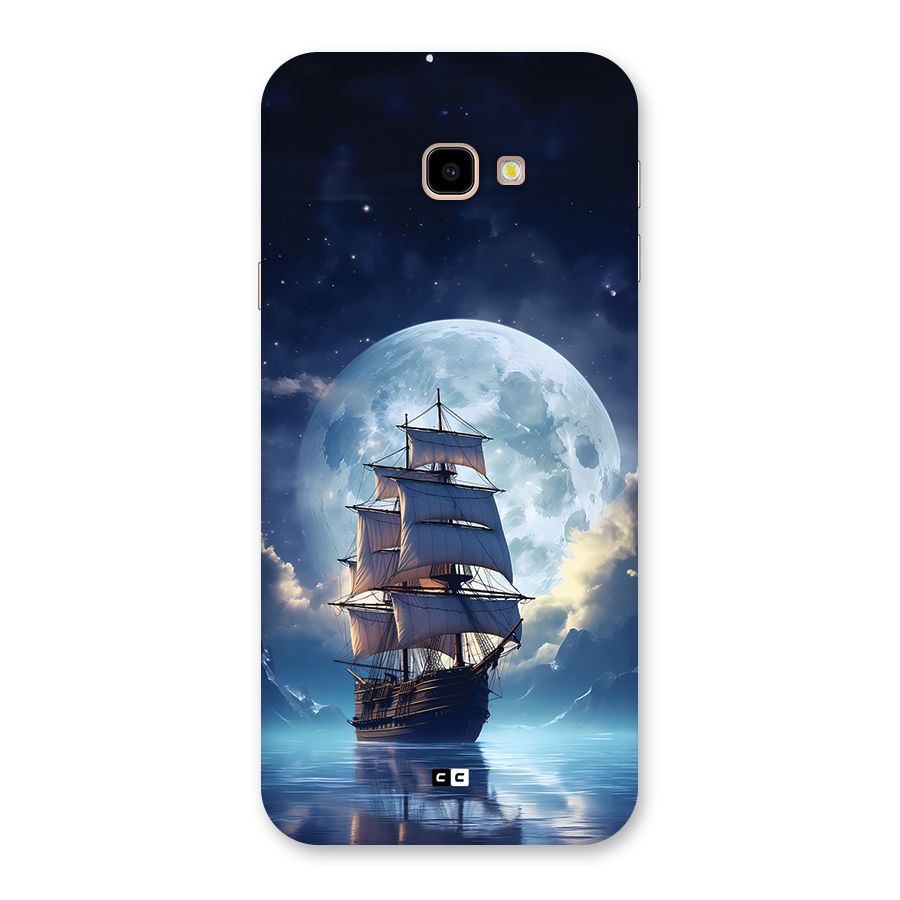 Ship InThe Dark Evening Back Case for Galaxy J4 Plus