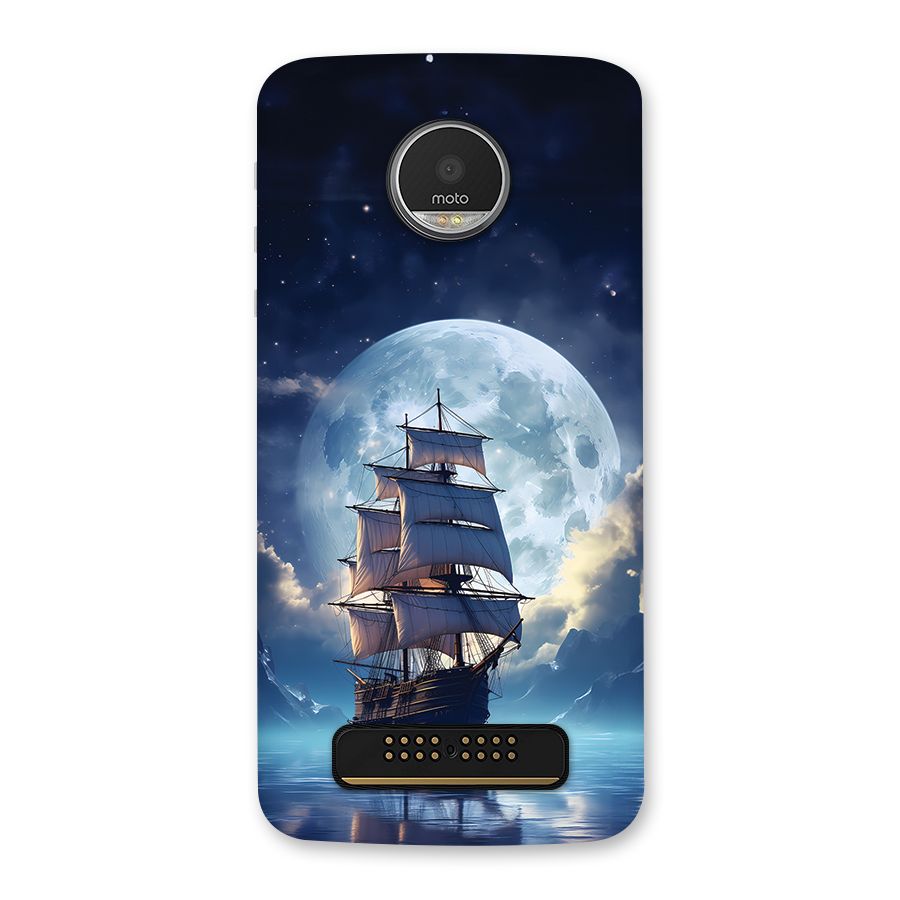 Ship InThe Dark Evening Back Case for Moto Z Play