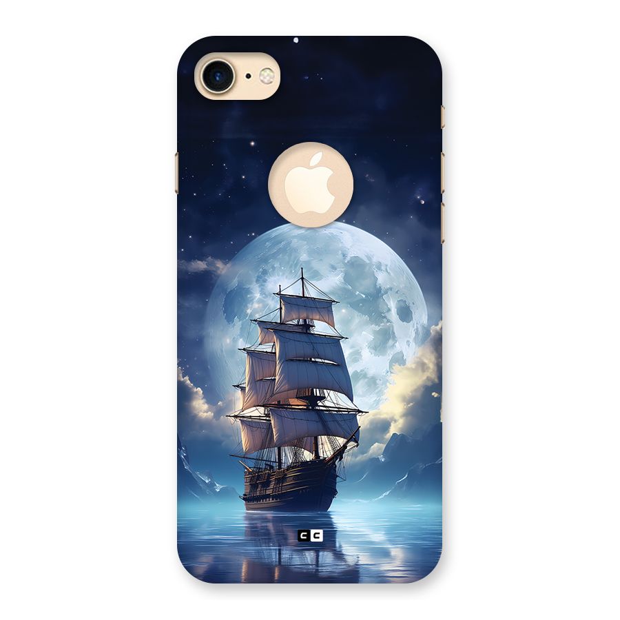 Ship InThe Dark Evening Back Case for iPhone 8 Logo Cut