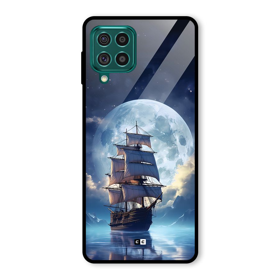 Ship InThe Dark Evening Glass Back Case for Galaxy F62