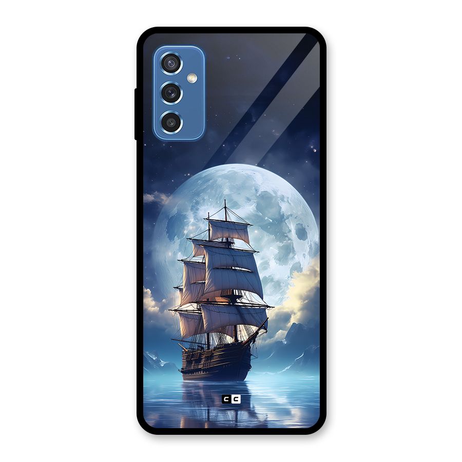 Ship InThe Dark Evening Glass Back Case for Galaxy M52 5G