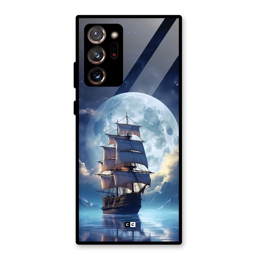 Ship InThe Dark Evening Glass Back Case for Galaxy Note 20 Ultra
