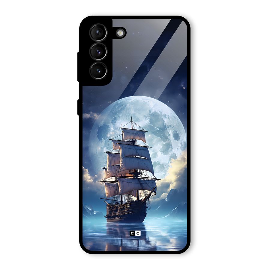 Ship InThe Dark Evening Glass Back Case for Galaxy S21 Plus