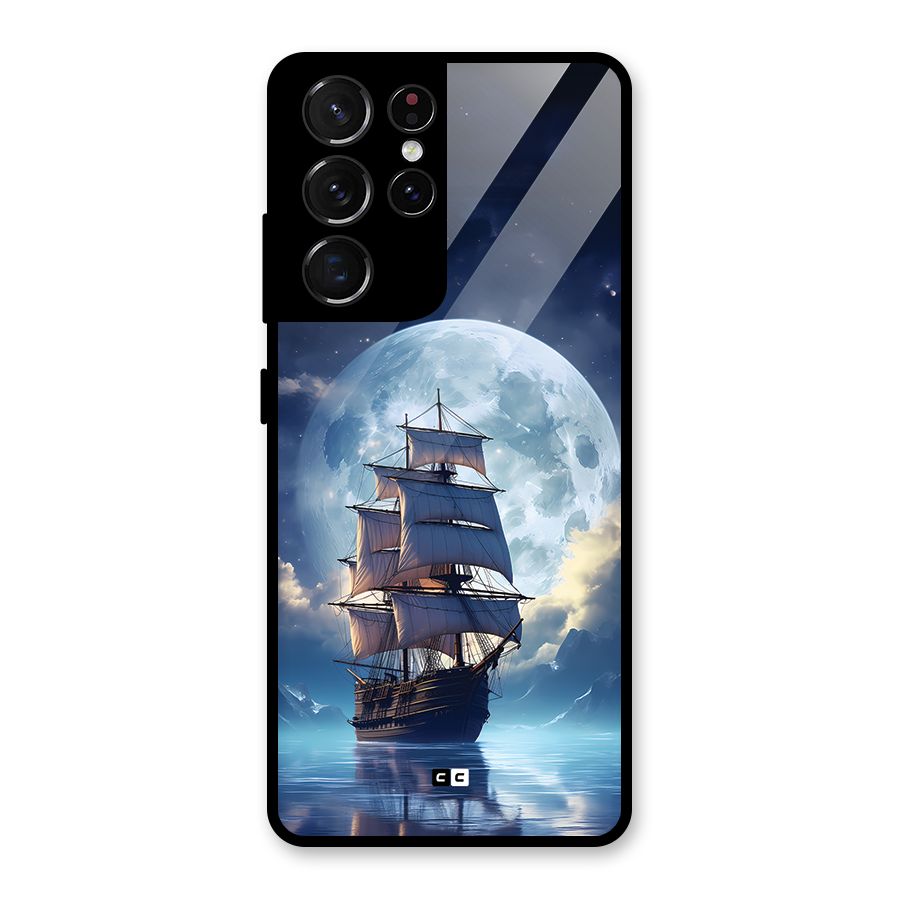 Ship InThe Dark Evening Glass Back Case for Galaxy S21 Ultra 5G