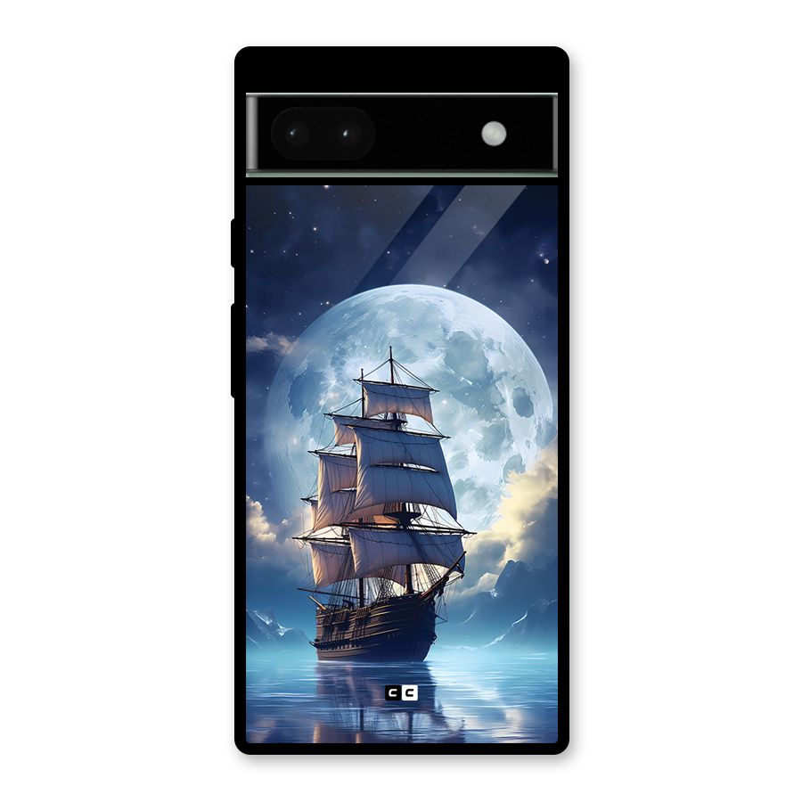 Ship InThe Dark Evening Glass Back Case for Google Pixel 6a