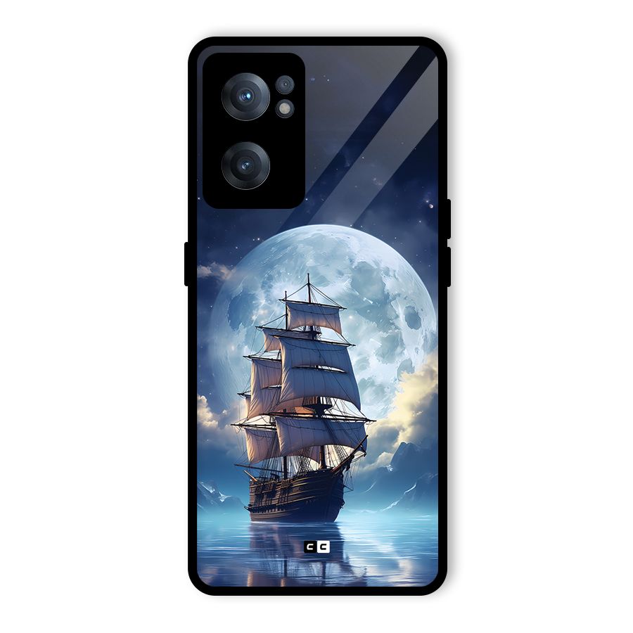 Ship InThe Dark Evening Glass Back Case for OnePlus Nord CE 2 5G