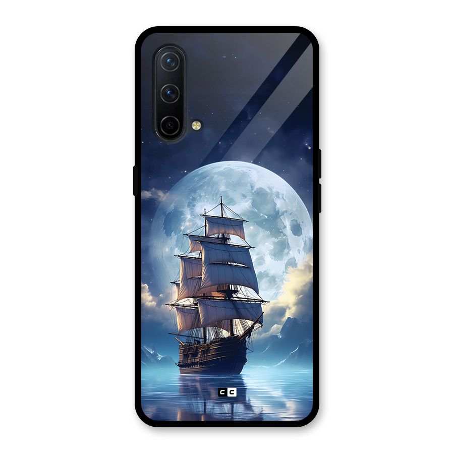 Ship InThe Dark Evening Glass Back Case for OnePlus Nord CE 5G