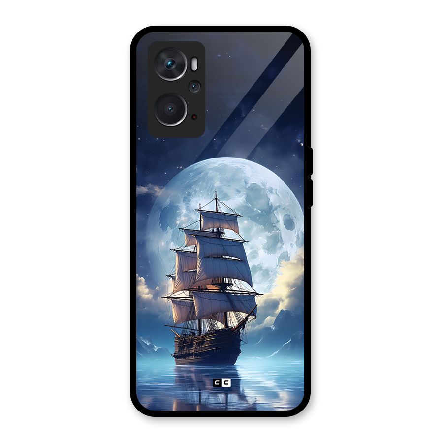 Ship InThe Dark Evening Glass Back Case for Oppo K10 4G
