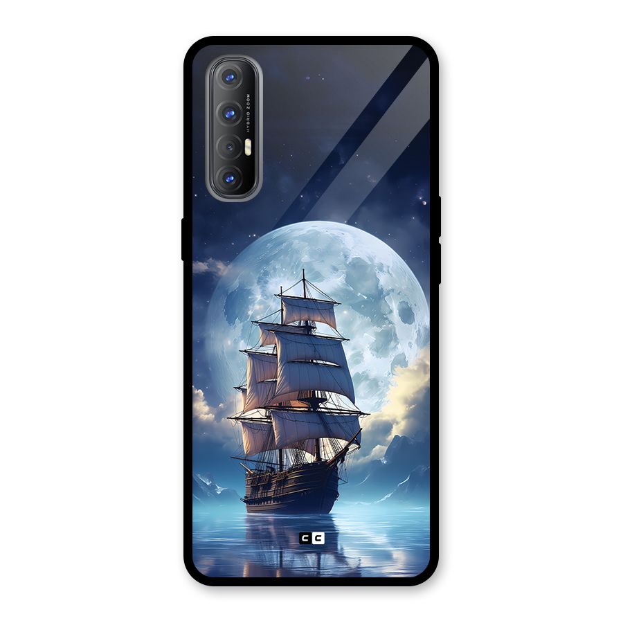 Ship InThe Dark Evening Glass Back Case for Oppo Reno3 Pro
