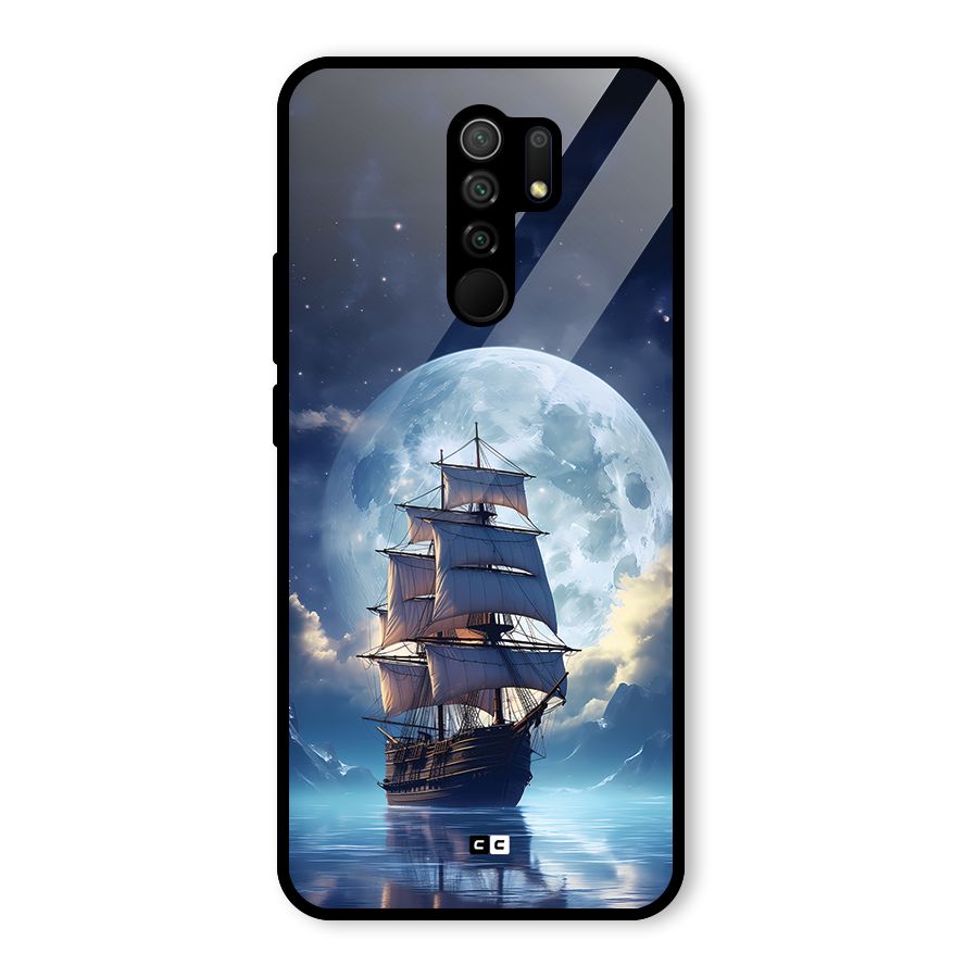 Ship InThe Dark Evening Glass Back Case for Poco M2