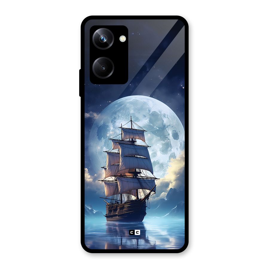 Ship InThe Dark Evening Glass Back Case for Realme 10 Pro
