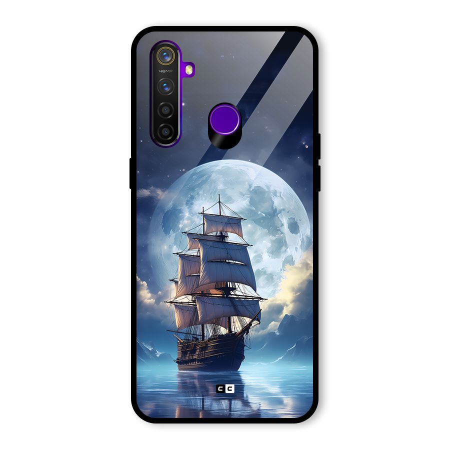 Ship InThe Dark Evening Glass Back Case for Realme 5 Pro