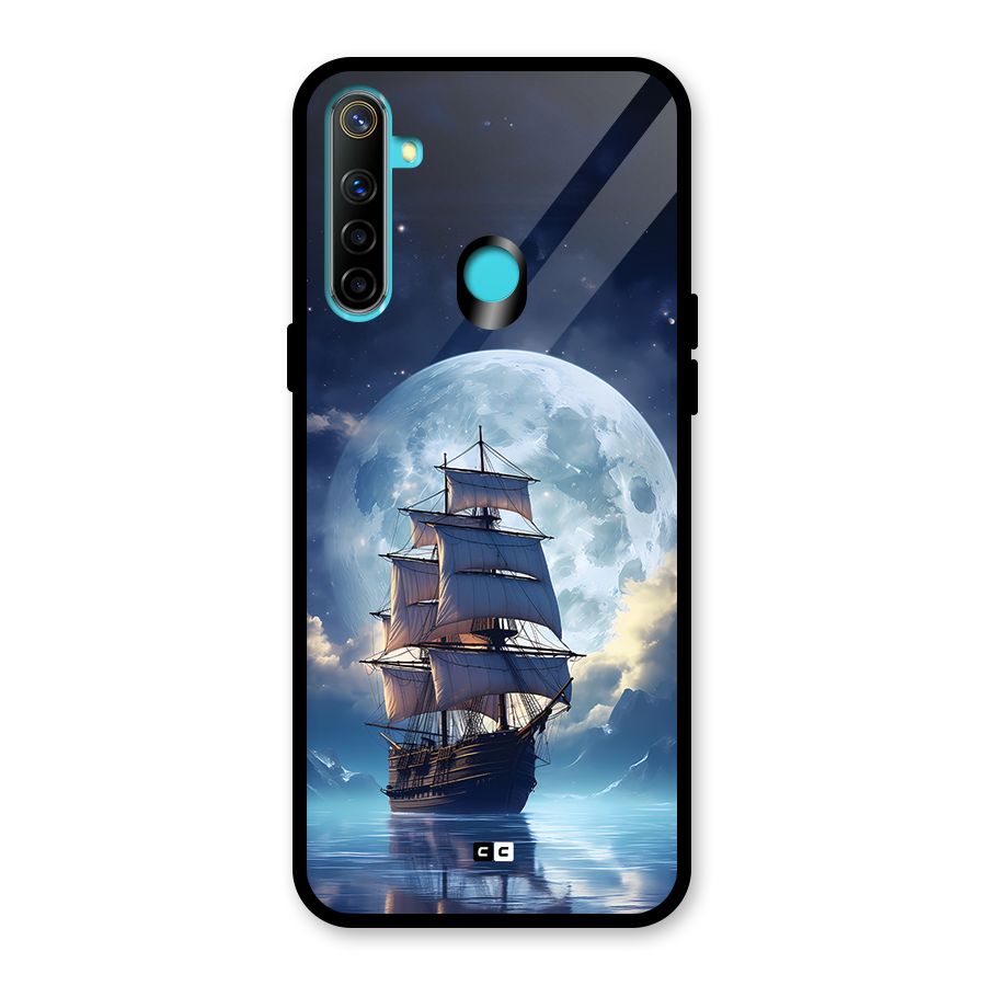 Ship InThe Dark Evening Glass Back Case for Realme 5i