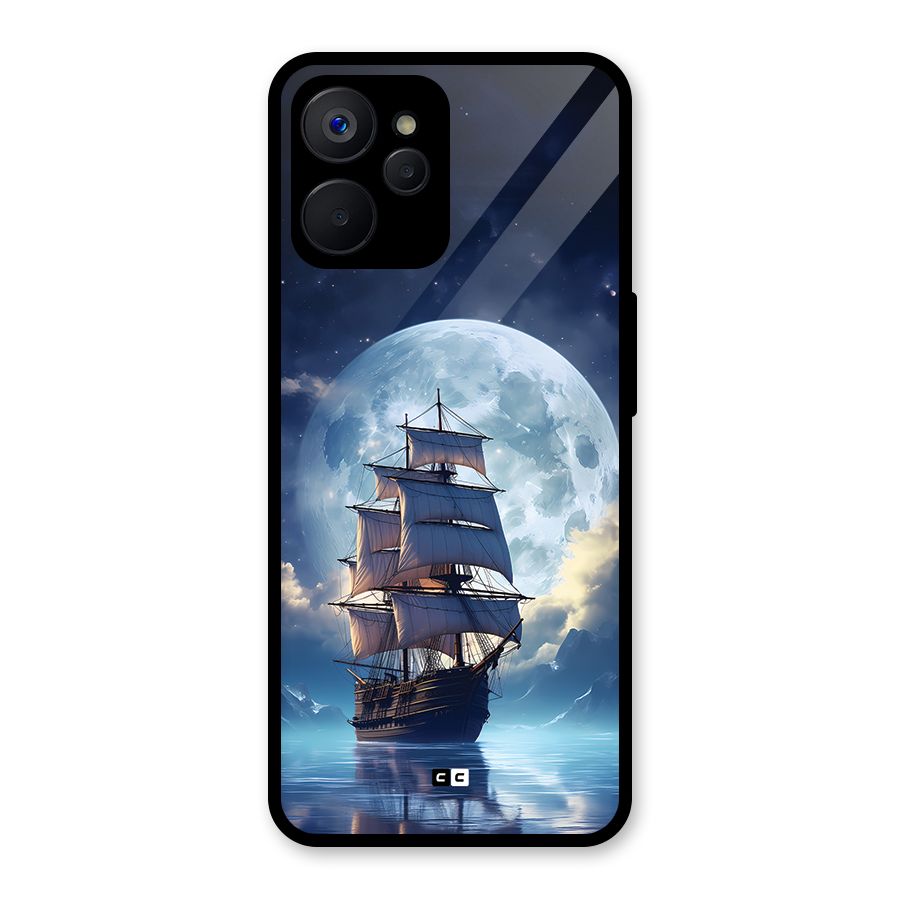 Ship InThe Dark Evening Glass Back Case for Realme 9i 5G