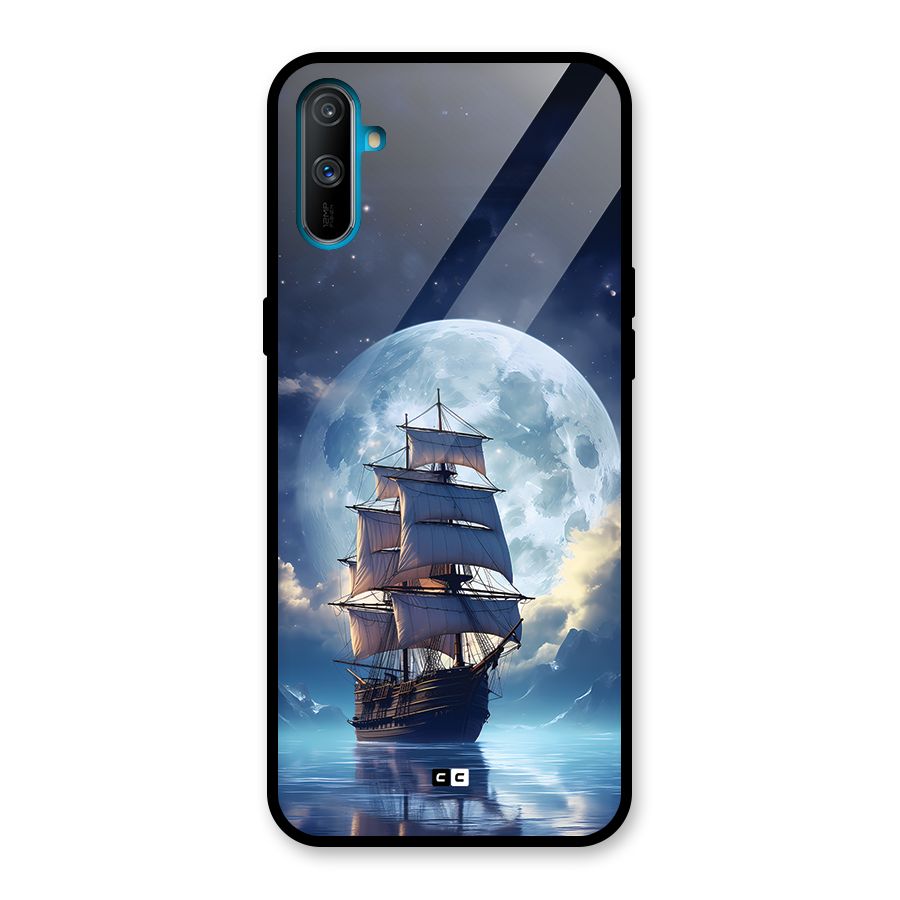 Ship InThe Dark Evening Glass Back Case for Realme C3