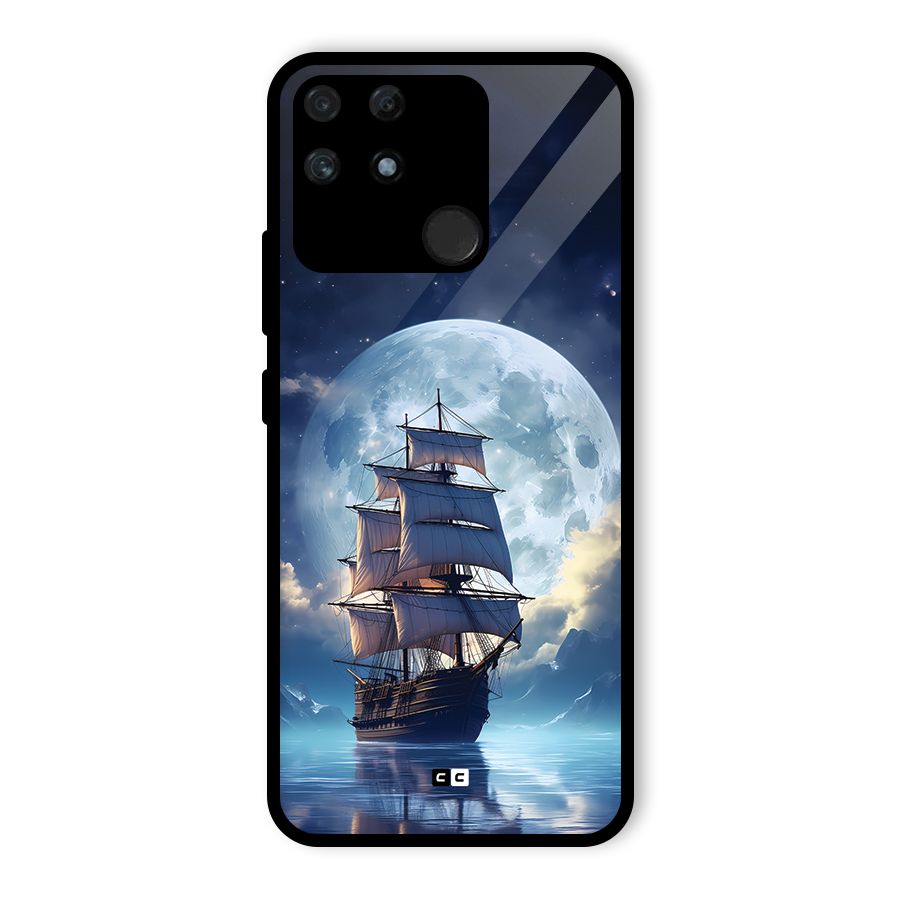 Ship InThe Dark Evening Glass Back Case for Realme Narzo 50A