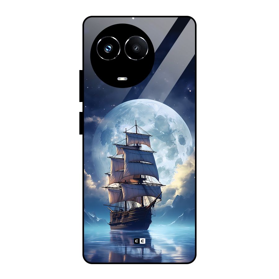 Ship InThe Dark Evening Glass Back Case for Realme Narzo 60X