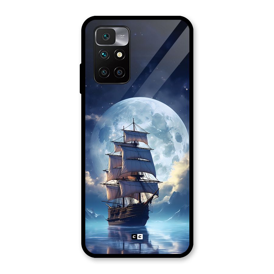 Ship InThe Dark Evening Glass Back Case for Redmi 10 Prime