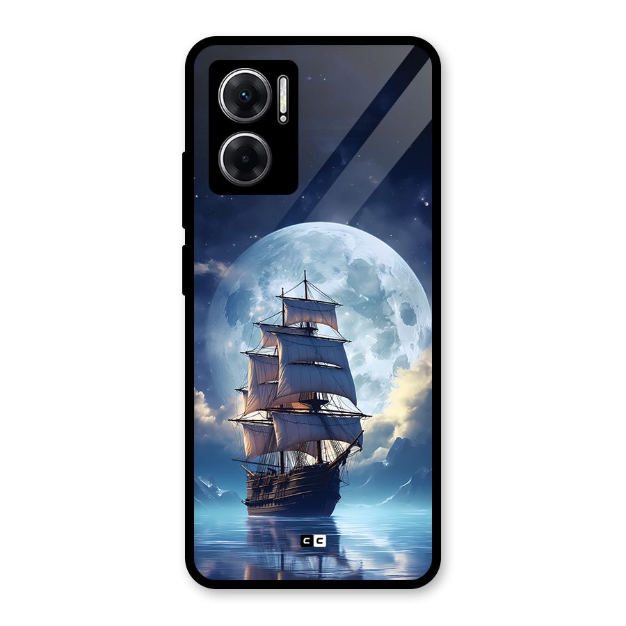 Ship InThe Dark Evening Glass Back Case for Redmi 11 Prime 5G