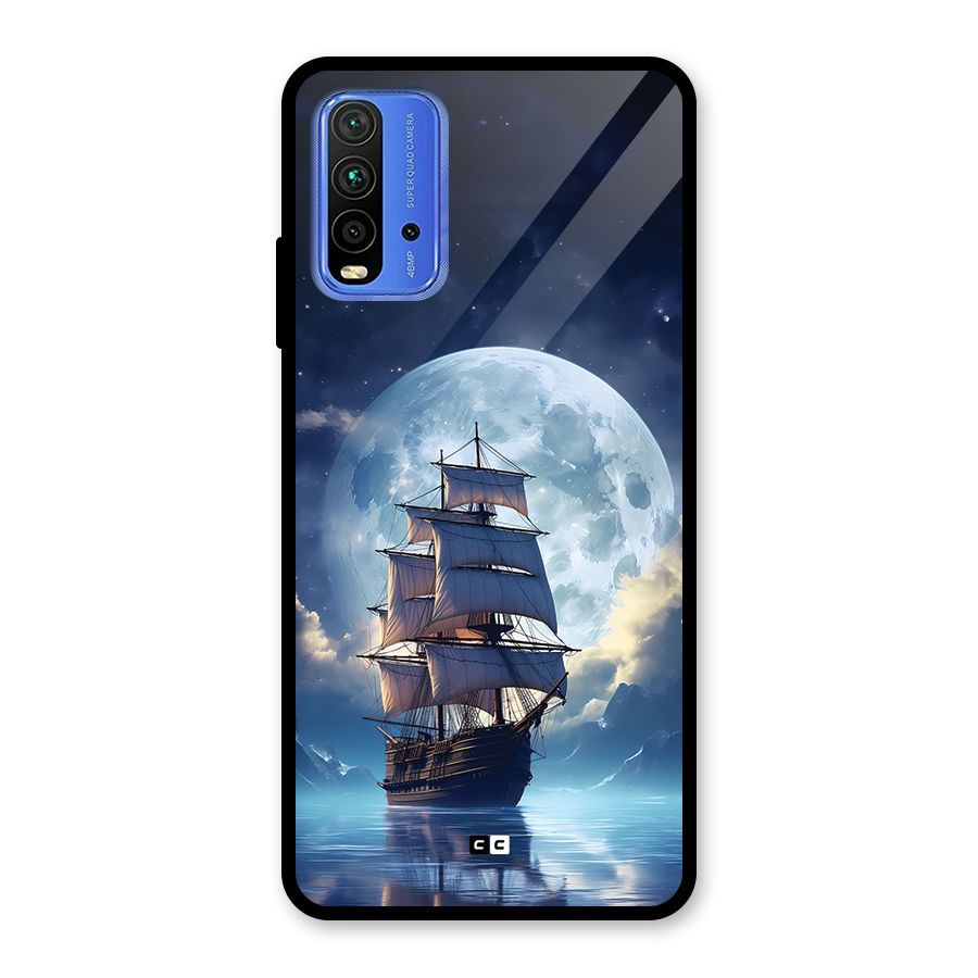 Ship InThe Dark Evening Glass Back Case for Redmi 9 Power
