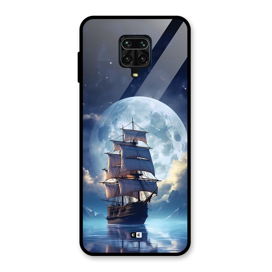 Ship InThe Dark Evening Glass Back Case for Redmi Note 9 Pro Max