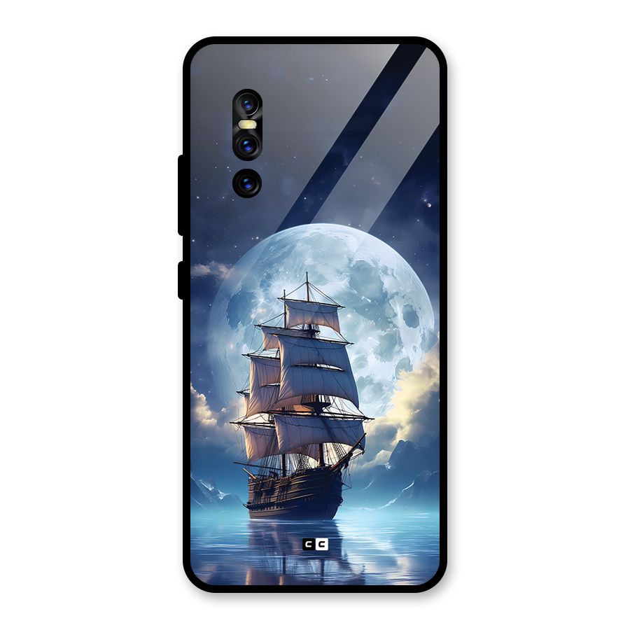 Ship InThe Dark Evening Glass Back Case for Vivo V15 Pro