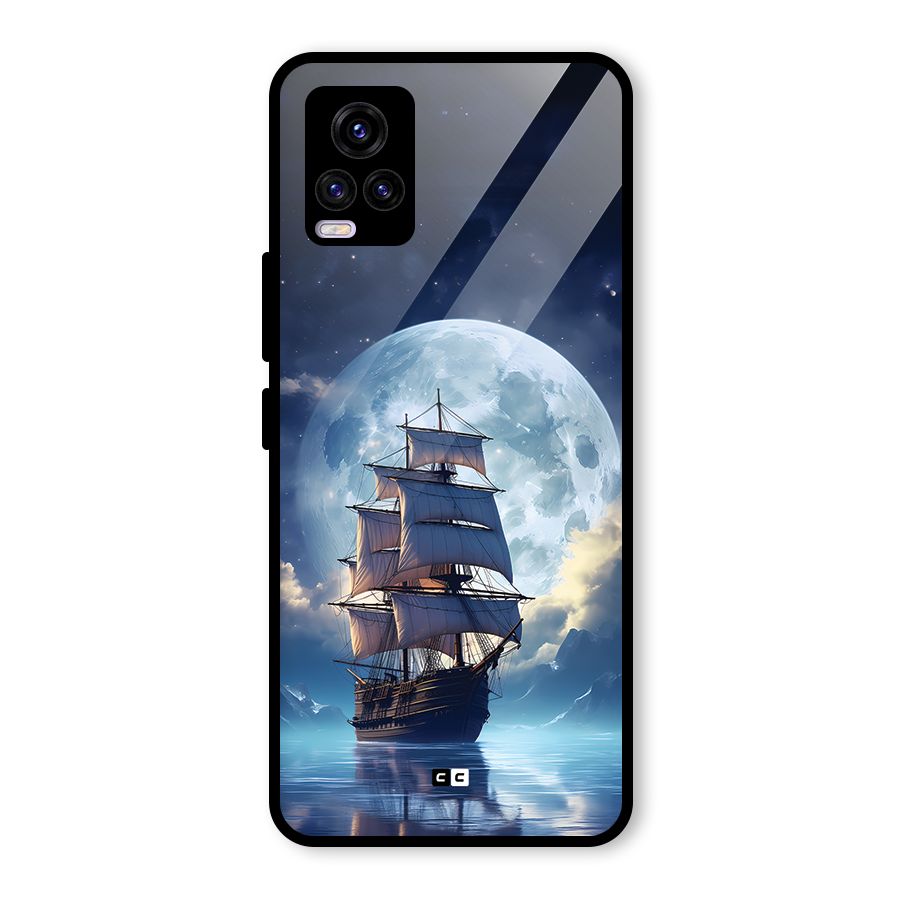 Ship InThe Dark Evening Glass Back Case for Vivo V20 2021