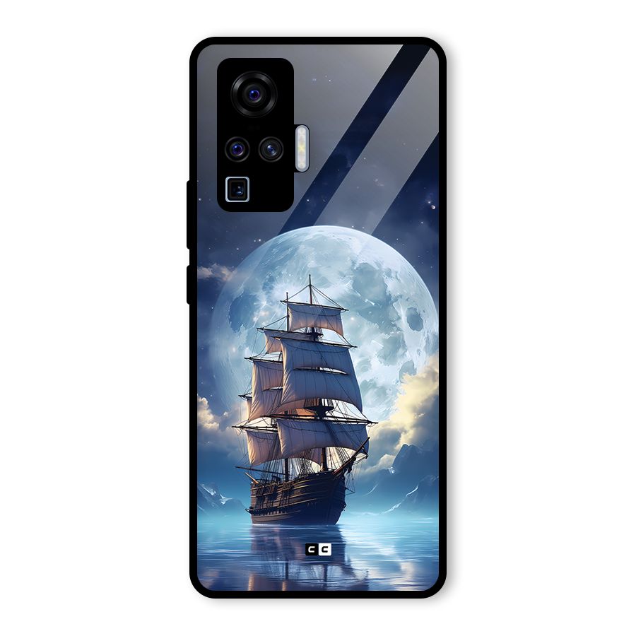 Ship InThe Dark Evening Glass Back Case for Vivo X50 Pro