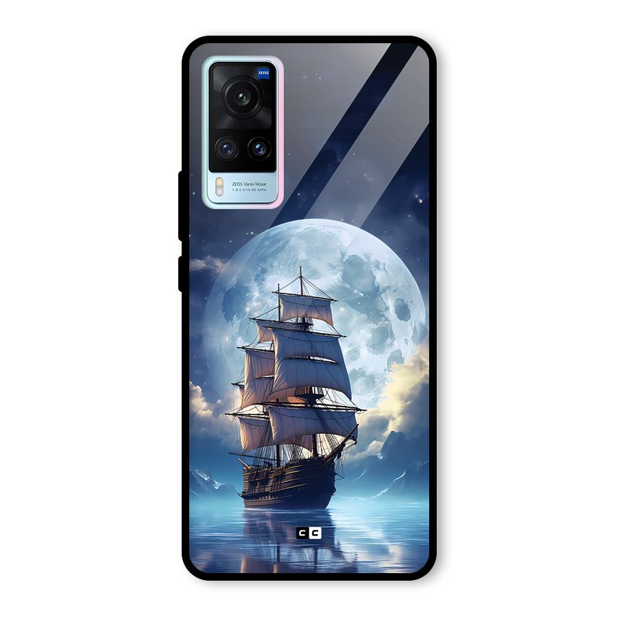 Ship InThe Dark Evening Glass Back Case for Vivo X60
