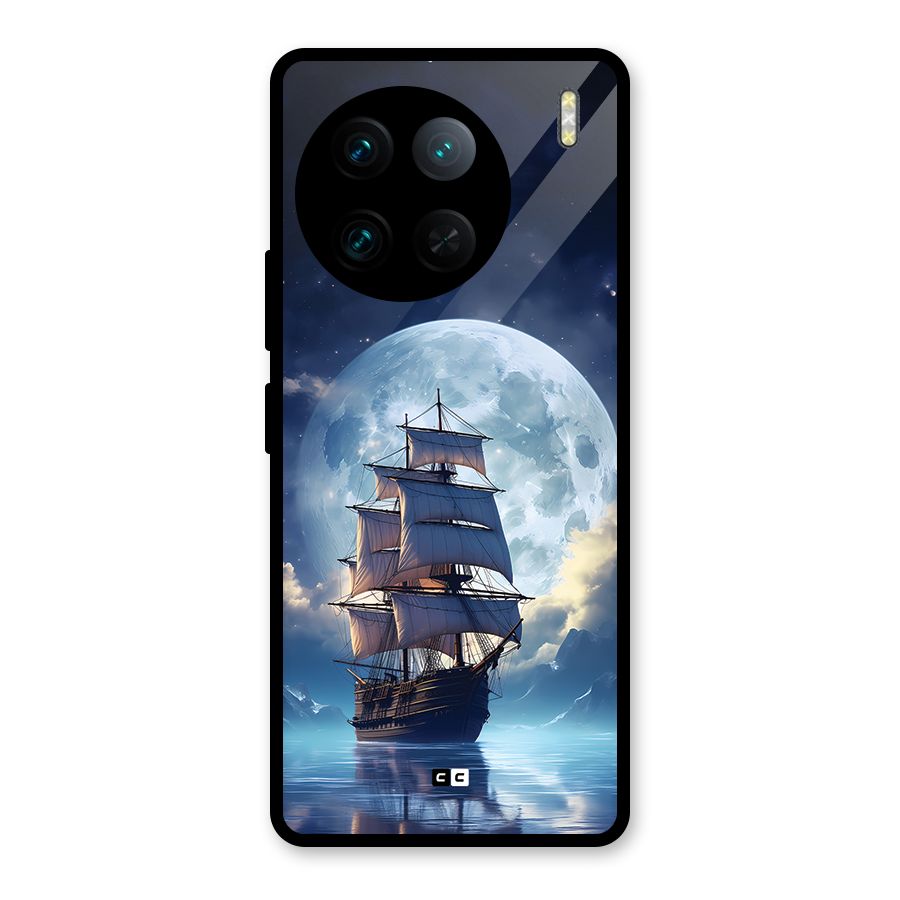Ship InThe Dark Evening Glass Back Case for Vivo X90 Pro