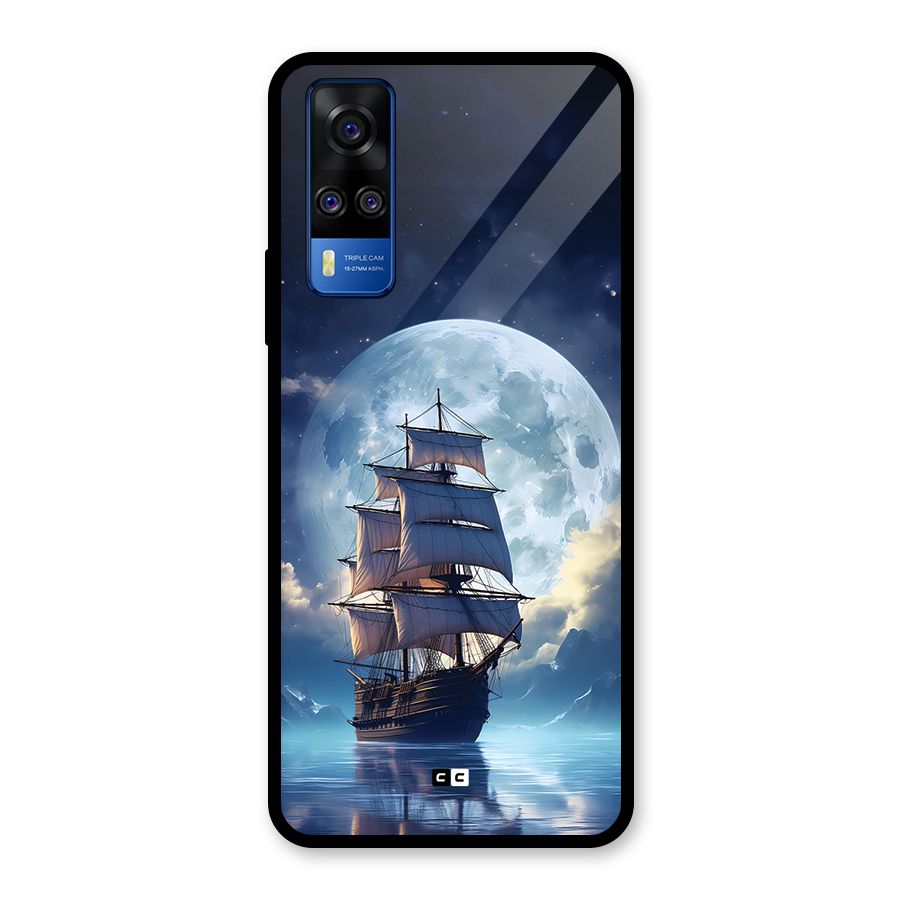 Ship InThe Dark Evening Glass Back Case for Vivo Y31