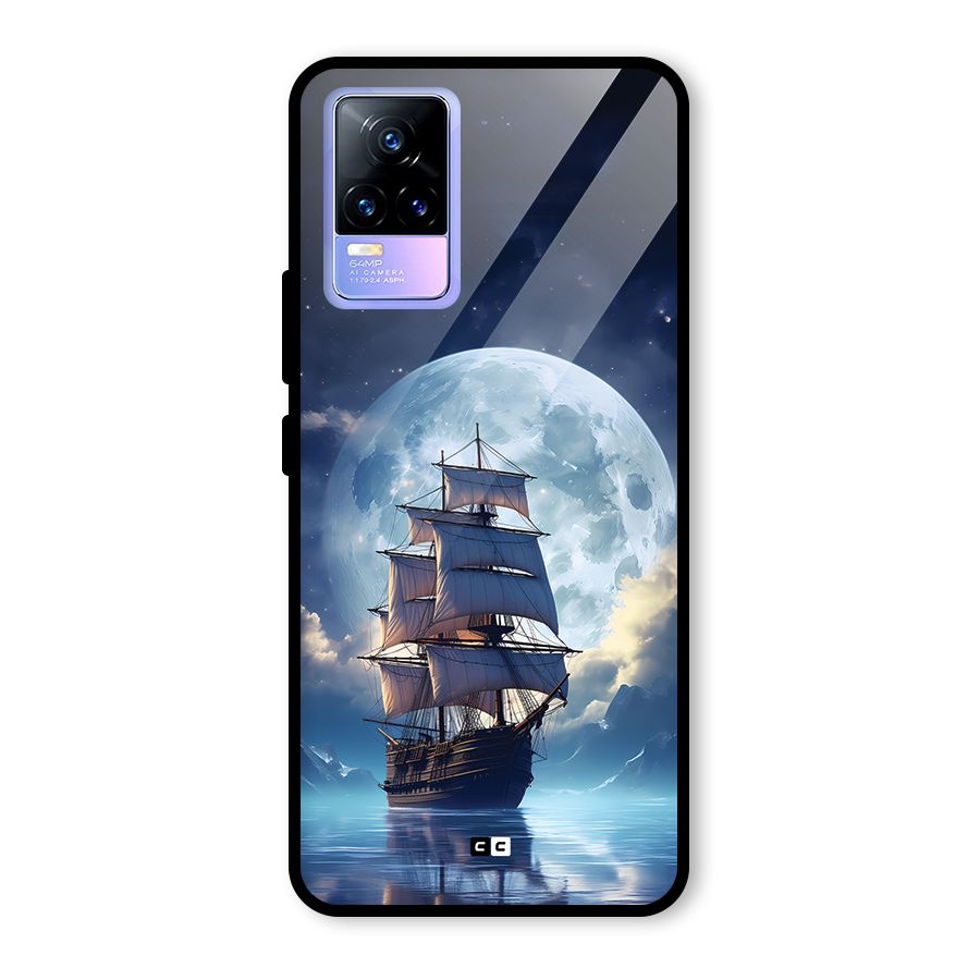 Ship InThe Dark Evening Glass Back Case for Vivo Y73
